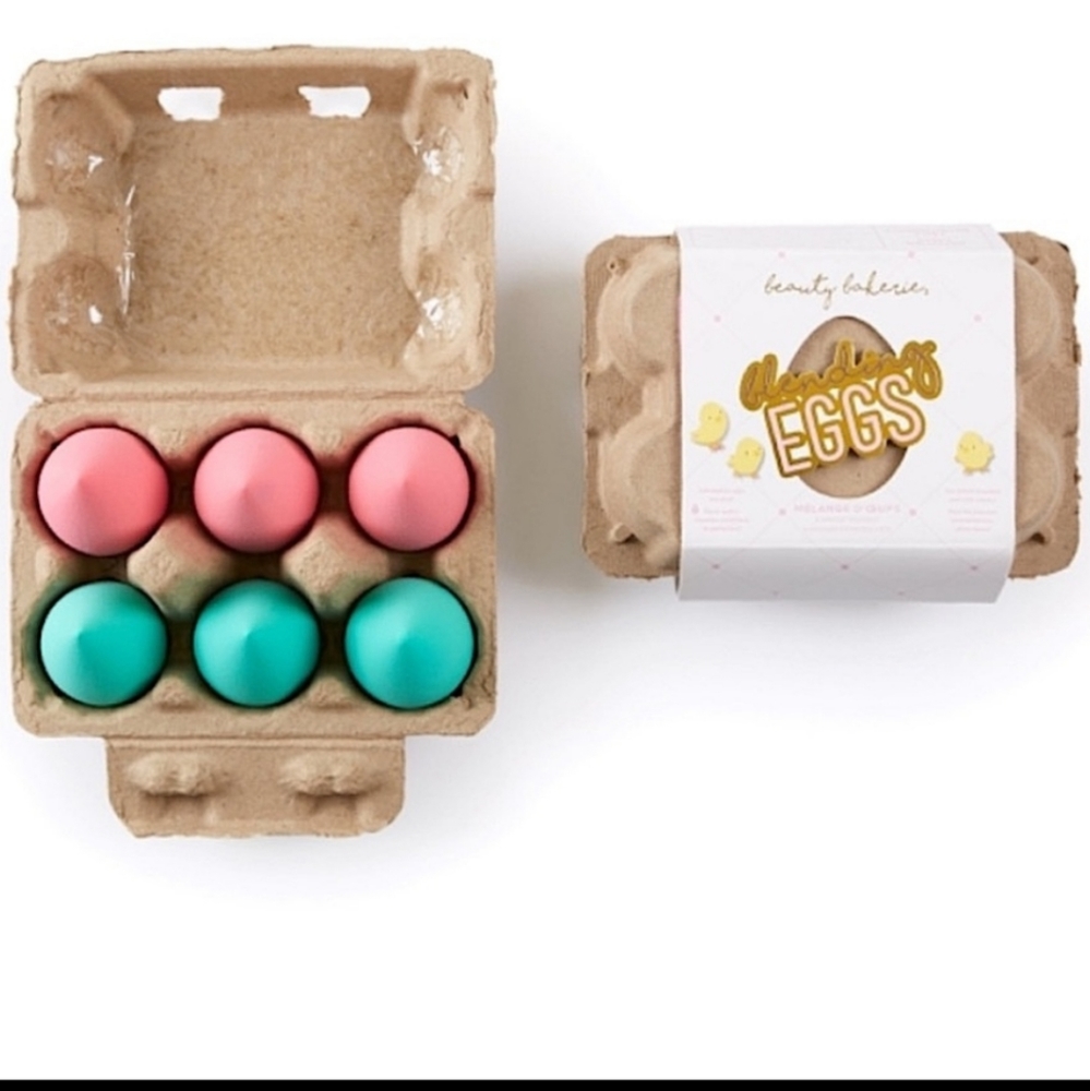Beauty Bakeries blending eggs